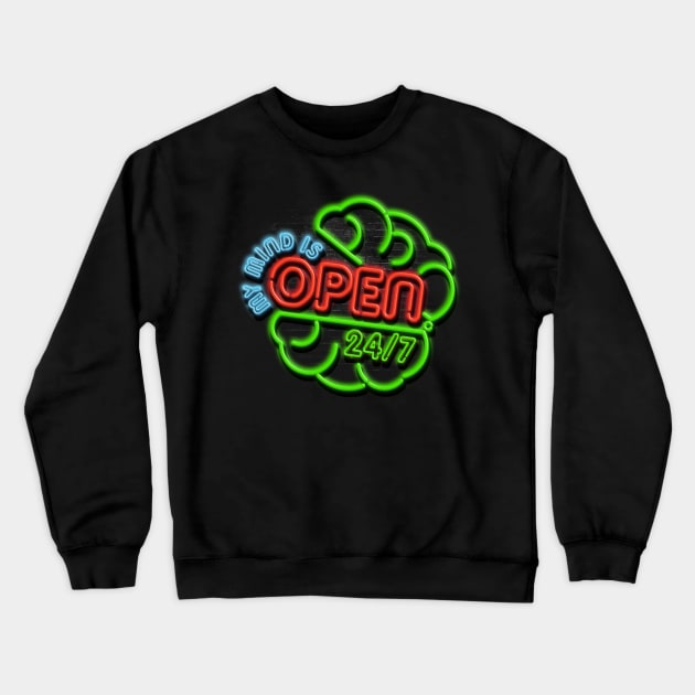 Grand Opening Crewneck Sweatshirt by Made With Awesome